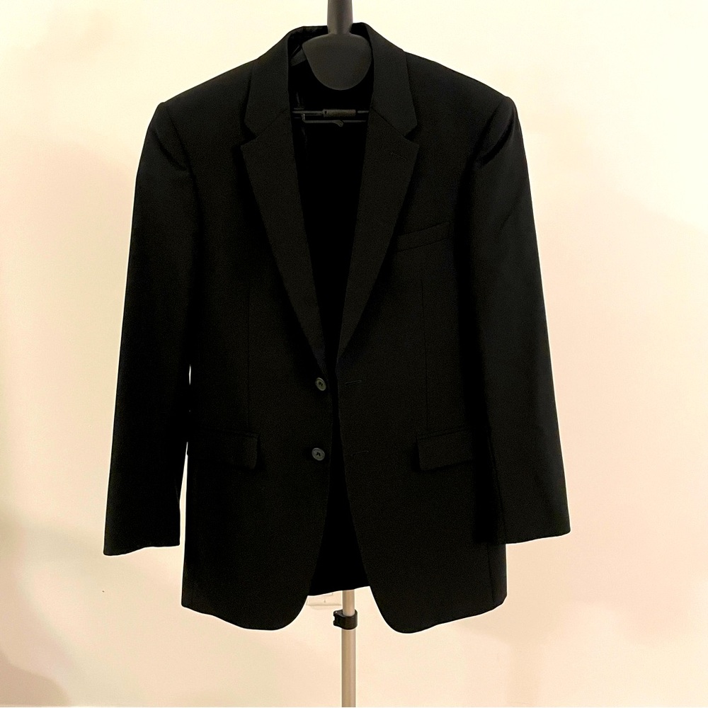 Burberry Men Slim Dress Jacket (Black)